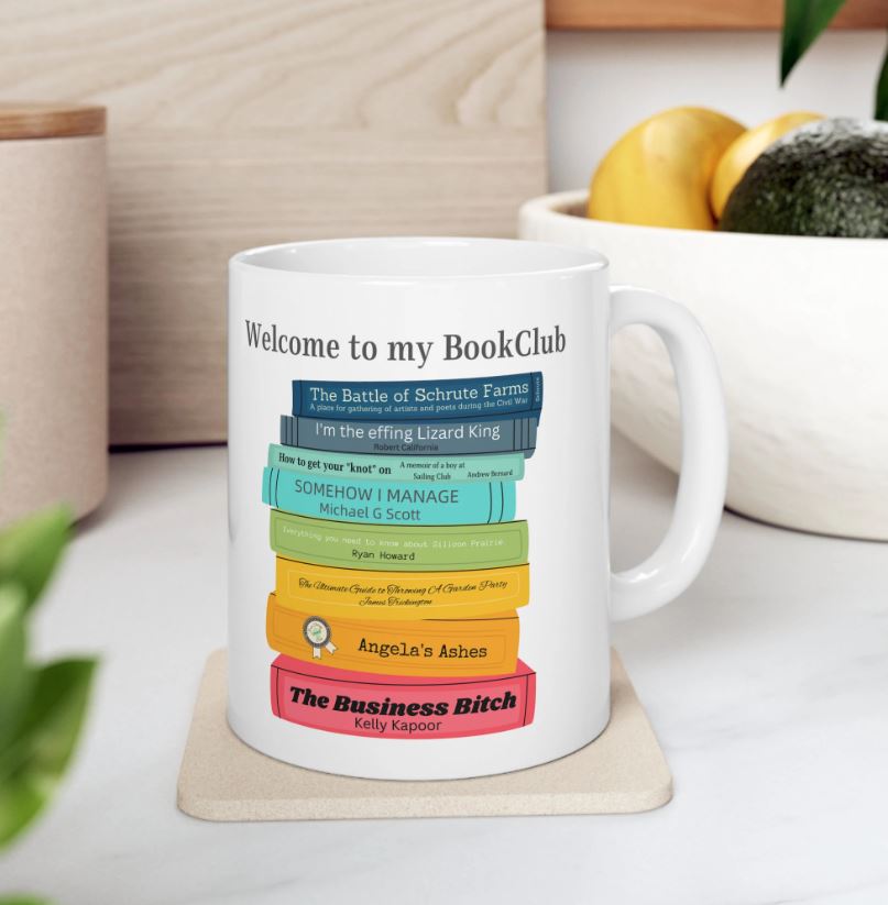 Office-Inspired "Welcome to My Book Club" Mug